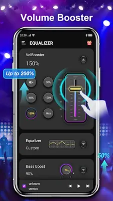 Equalizer & Volume Boost android App screenshot 5